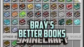 Bray's Better Books Resource Pack (1.21.11, 1.20.1) – Cozy Wizard Library Vibes