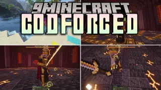 Godforged Mod (1.20.1) – Conquer Challenging Soulslike Bosses Across Dimensions