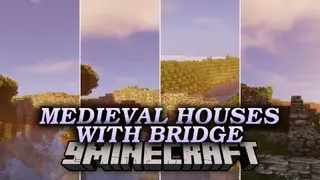 Medieval Houses with Bridge Map (26.3, 1.20.1) – Cozy Riverside Survival Base
