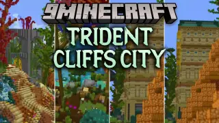 Trident Cliffs City Map (26.3, 1.20.1) – Cozy Seaside Life with Friends