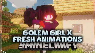 Golem Girl X Fresh Animations Resource Pack (26.3, 1.21.1)