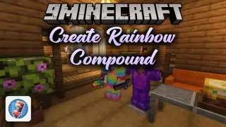 Create Rainbow Compound Mod (1.21.11, 1.20.1) – Craft Powerful Endgame Alloys