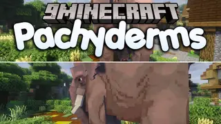 Pachyderms Mod (1.21.1) – Tame Wild Elephants and Ride Them Across Every Biome