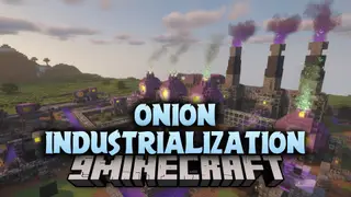 Onion Industrialization Resource Pack (1.21.1) – High Tech Machinery Brought
