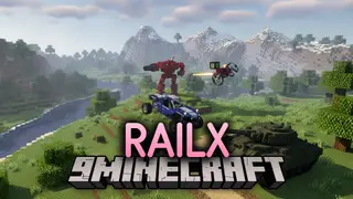 Railx Mod (1.22) – Lay Smooth Curved Tracks with Realistic Train Physics