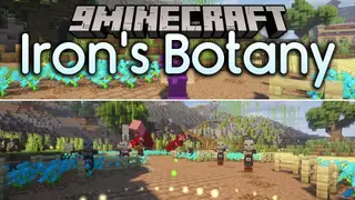 Iron's Botany Mod (1.20.1) – Fight As a Battlemage Using Living Flower Magic