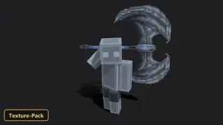 Mace to Greataxe (26+, 1.21) – MCPE/Bedrock Texture Pack