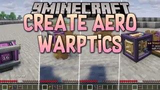 Create Aero Warptics Mod (1.21.1) – Warp Entire Flying Ships