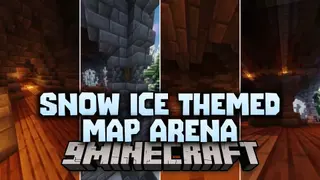 Snow Ice Themed Map Arena Map (26.3, 1.20.1) – Survive Brutal Frozen Duels