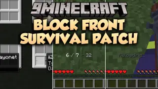 Block Front Survival Patch Mod (1.21.1) – Wage Tactical Warfare in Survival