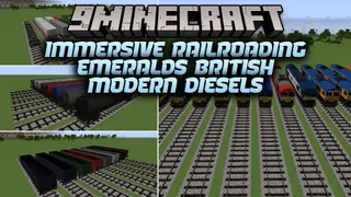 Immersive Railroading Emeralds British Modern Diesels Resource Pack (1.16.5, 1.12.2)