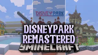 DisneyPark Remastered Map (26.x) – Ride Iconic Coasters Across a Magical Kingdom