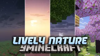 Lively Nature Shaders (26.3, 1.20.1) – Colored Lighting and PBR Materials