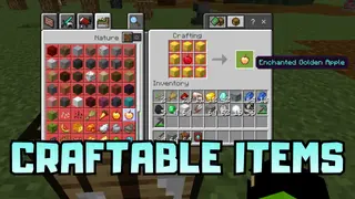 Craftable Items Addon (26.x, 1.21) – MCPE/Bedrock