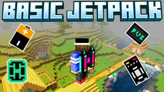Basic Jetpack Addon (26.x, 1.21) – MCPE/Bedrock Mod