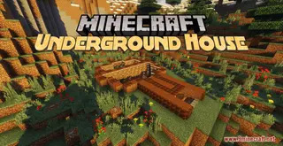 Underground House Map (26.3, 1.20.1) for Minecraft