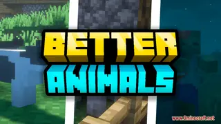 Better Animals Textures Resource Pack (1.21.1, 1.20.1) – Texture Pack
