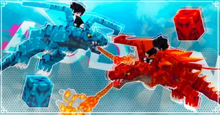 Skyveil Dragons Addon (26.x, 1.21) – MCPE/Bedrock Mod