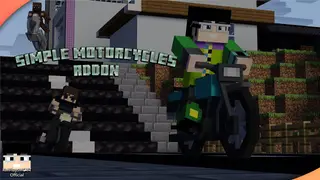 Simple Motorcycles Addon (1.20) – MCPE/Bedrock Mod