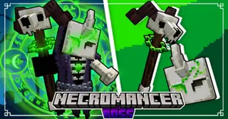 Necromancer Boss Addon (1.20, 1.19) – MCPE/Bedrock Mod