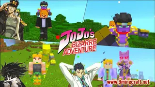 JoJo's Bizarre Adventure Stand Disc Addon (26.30+, 1.21) – MCPE/Bedrock Mod