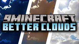 Better Clouds Mod (26.3, 1.20.1) – Realistic Sky