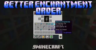 Better Enchantment Order Mod (26.2, 1.21.1) – Clearer Item Enchant Displays