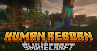 Human Reborn Mod (26.2, 1.20.1) – Classic Mobs, Modern Gameplay