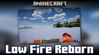 Low Fire Reborn Mod (26.2, 1.20.1) – Lowers First Person Fire