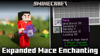 Expanded Mace Enchanting Mod (26.2, 1.21.11) – More Enchantments For The Mace