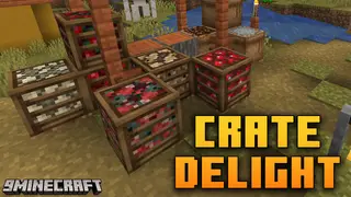 Crate Delight Mod (26.3, 1.20.1) – Functional Crates and Bags