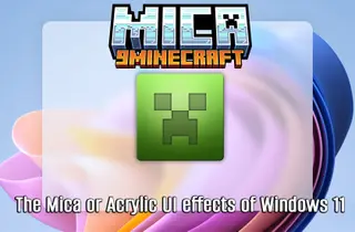 Mica Mod (26.2, 1.20.1) – Enable Mica, Acrylic on Windows 11