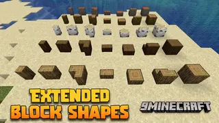Extended Block Shapes Mod (26.3, 1.20.1) – Architectural Advancements