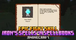 Epic Fight Skill Iron's Spells 'n Spellbooks Mod (1.20.1) – Combat Skills For Magic And Melee Fusion