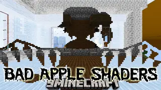 Bad Apple Shaders (26.3, 1.20.1) – Making The Game's Screen "Bad Apple"