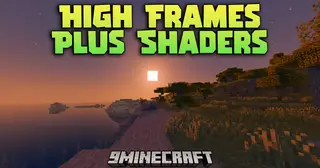 High Frames Plus Shaders (26.3, 1.20.1) – Cinematic Letterbox And Reflective