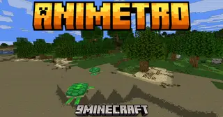 Animetro Shaders (26.3, 1.20.1) – Cartoon Outlines With Retro Glitch Effects