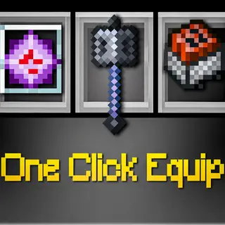 One Click PvP Kit Equip | Mace Elytra, Crystal, Cart, UHC, Spear kits