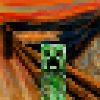 MC style paintings