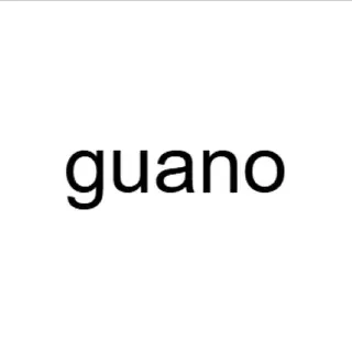 CGS: Guano Recipe