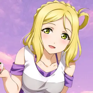 sky anime waifu