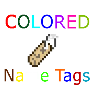 Colored Name Tags