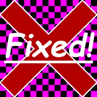 Missing Texture Fix