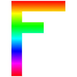 Rainbow Font