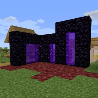 Smaller Nether Portals (Legacy Fabric)