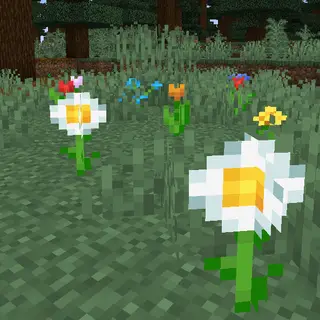 Random Bone Meal Flowers (Legacy Fabric)