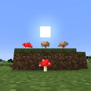 Surface Mushrooms (Legacy Fabric)