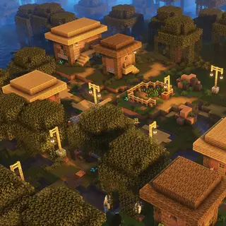 Swamp Village by Yosut