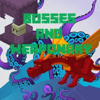 simple bosses and weapons