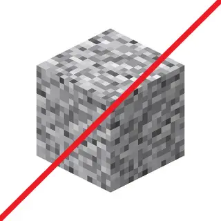 No Andesite, Diorite, Granite